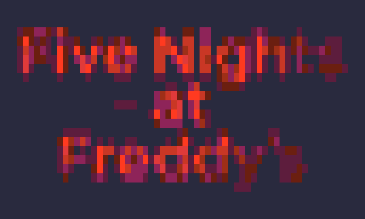Processed pixel grid logo reference based on a Five Nights at Freddy's source image