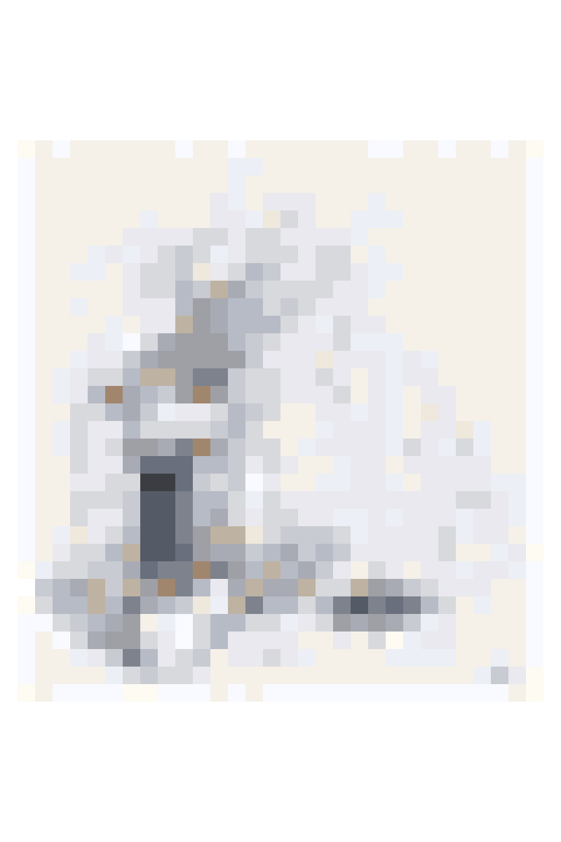 Processed pixel grid sketch reference based on a Winnie-the-Pooh source image